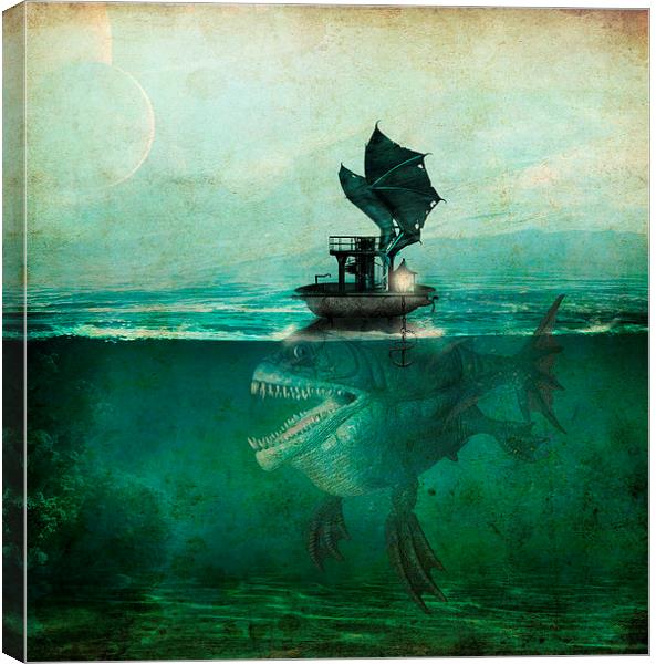  Marooned Canvas Print by Kim Slater
