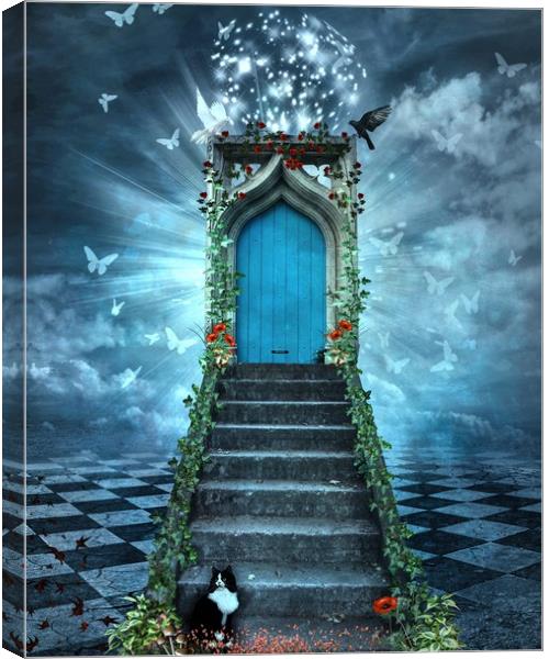 Stairway to Heaven Canvas Print by Kim Slater