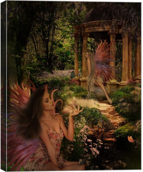 Fairy Forest Canvas Print by Kim Slater