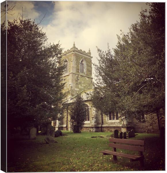 St.Leonards Church  Canvas Print by Kim Slater