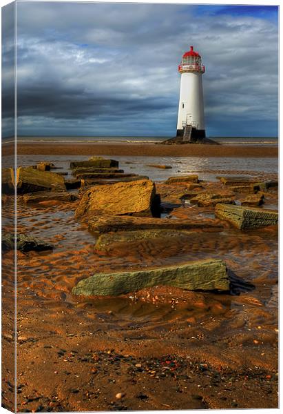 Abandoned Lighthouse Canvas Print by Adrian Evans
