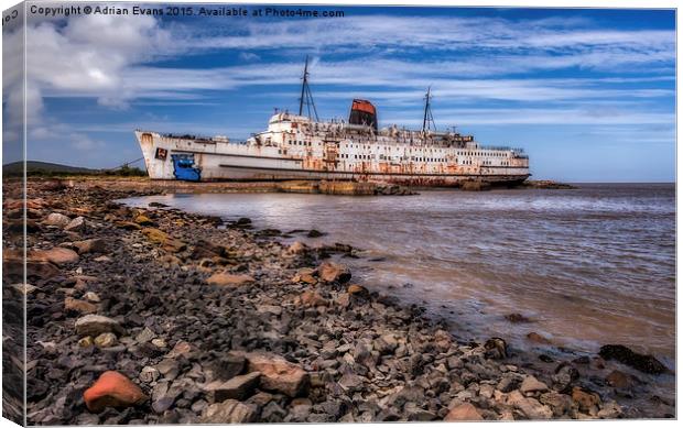 The Duke of Lancaster  Canvas Print by Adrian Evans