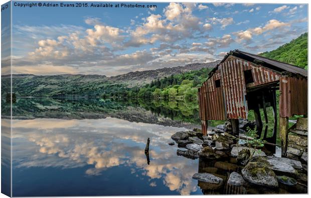 Evening Light Canvas Print by Adrian Evans