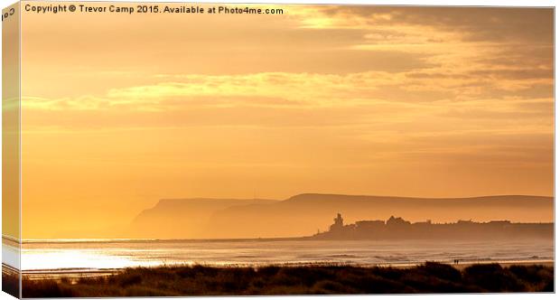 Good Morning Redcar Canvas Print by Trevor Camp