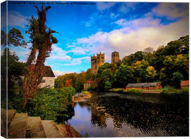 The Boathouse Canvas Print by Trevor Camp