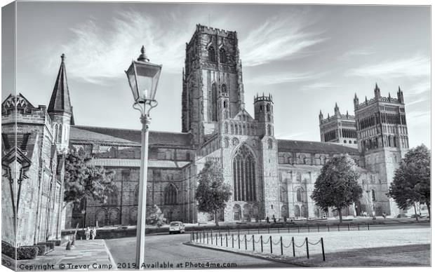 Durham Cathedral at Dusk Canvas Print by Trevor Camp