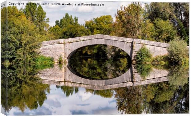 Route Claude Bonnier Canvas Print by Trevor Camp