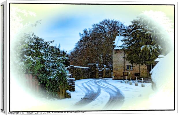 Winter - St Ives Estate Canvas Print by Trevor Camp