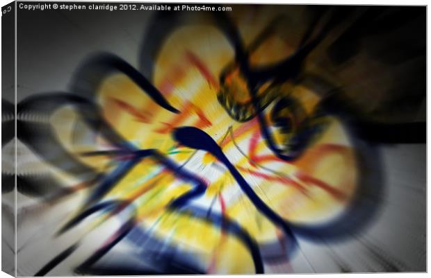 Graffiti zoom Canvas Print by stephen clarridge