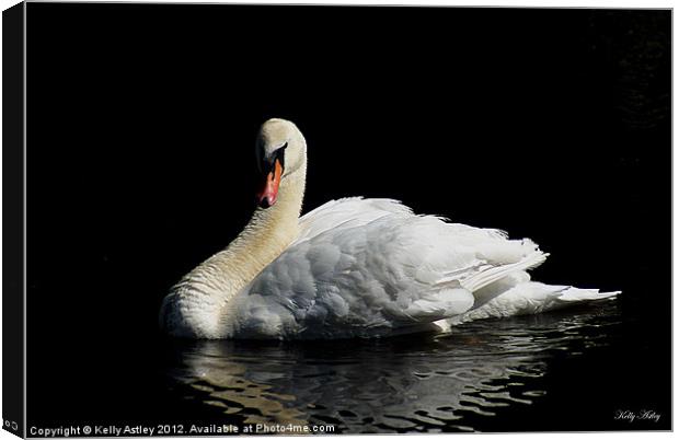 Reflection of Serenity Canvas Print by Kelly Astley