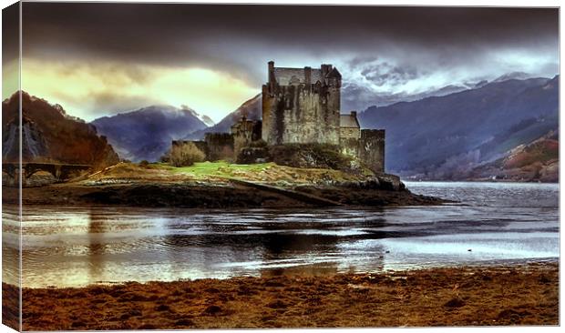 Eileen Donean Castle Canvas Print by Angel wheller