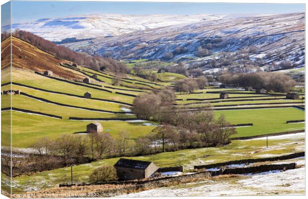 Swaledale, Yorkshire Dales National Park Canvas Print by Louise Heusinkveld
