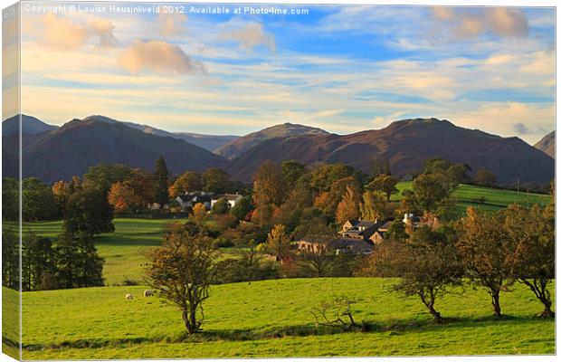 Watermillock, Cumbria, UK Canvas Print by Louise Heusinkveld