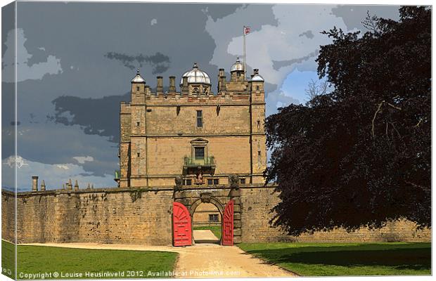 Bolsover Castle, Derbyshire Canvas Print by Louise Heusinkveld