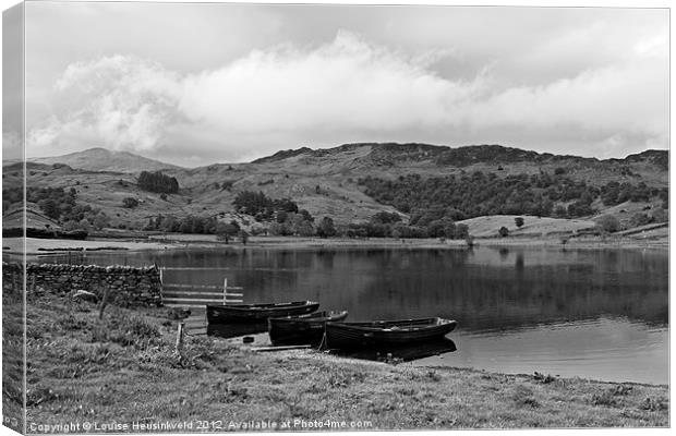 Watendlath Tarn, Cumbria Canvas Print by Louise Heusinkveld