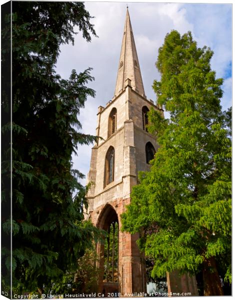Glover's Needle, Worcester, England Canvas Print by Louise Heusinkveld