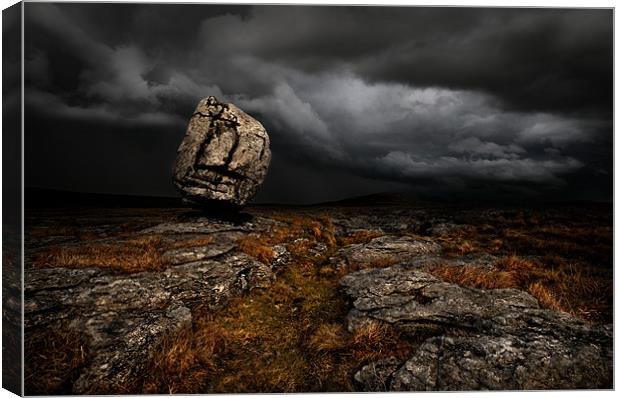 The Erratic Canvas Print by Robert Fielding