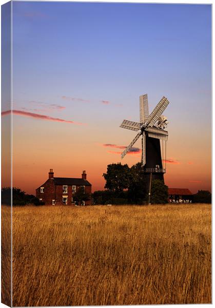 Sibsey trader windmill Canvas Print by Robert Fielding