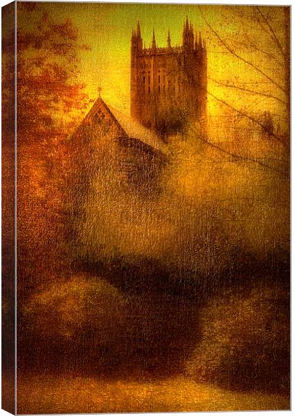 Wells cathedral Canvas Print by Robert Fielding
