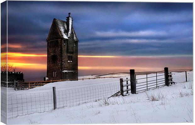 Pigeon tower  Canvas Print by Robert Fielding