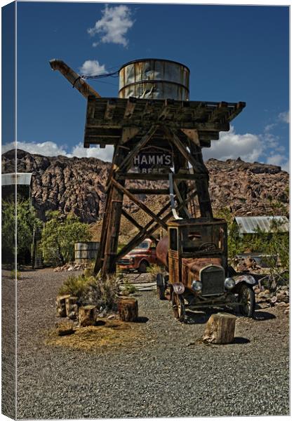 Nelson ghost town Canvas Print by Robert Fielding