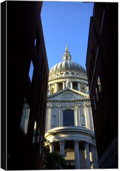 St Paul's Cathedral London Canvas Print by John Boekee
