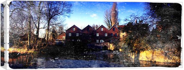 The Mill at Bawburgh Canvas Print by John Boekee