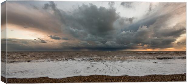 Storm Approaches Canvas Print by Barry Maytum