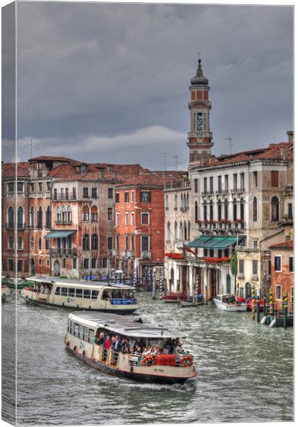The Grand Canal Venice   Canvas Print by Diana Mower