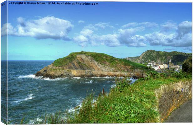  Ilfracombe Canvas Print by Diana Mower