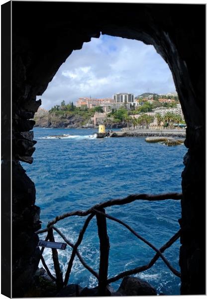 Funchal, Madeira Canvas Print by Diana Mower