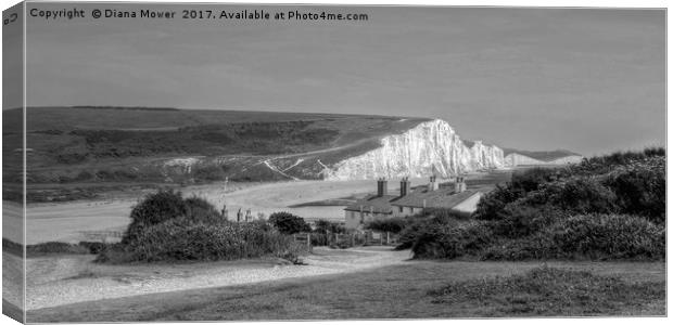 The Seven Sisters Canvas Print by Diana Mower