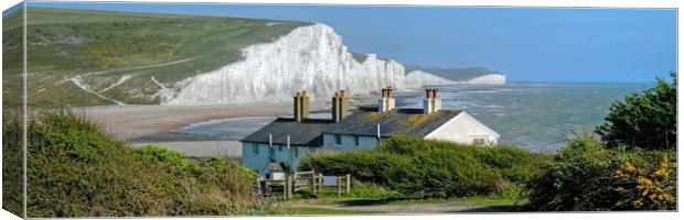 The Seven Sisters panorama Canvas Print by Diana Mower