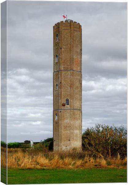 The Naze Tower Canvas Print by Diana Mower