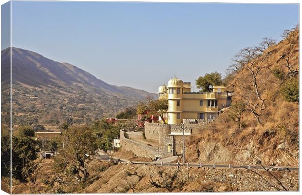 Kumbhalghar Terrain Canvas Print by Arfabita  