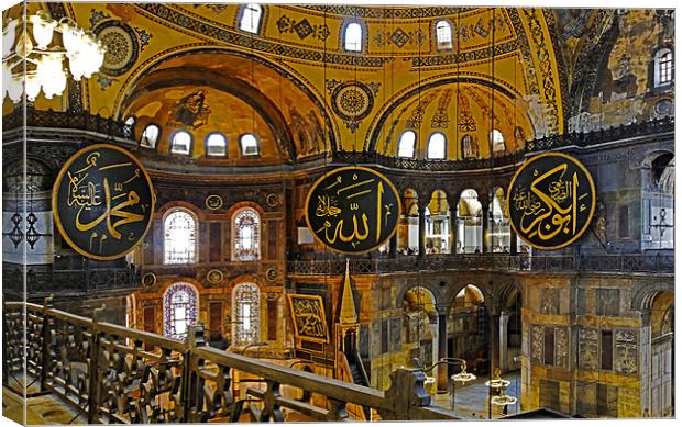 From the Galleries Hagia Sophia Canvas Print by Arfabita  