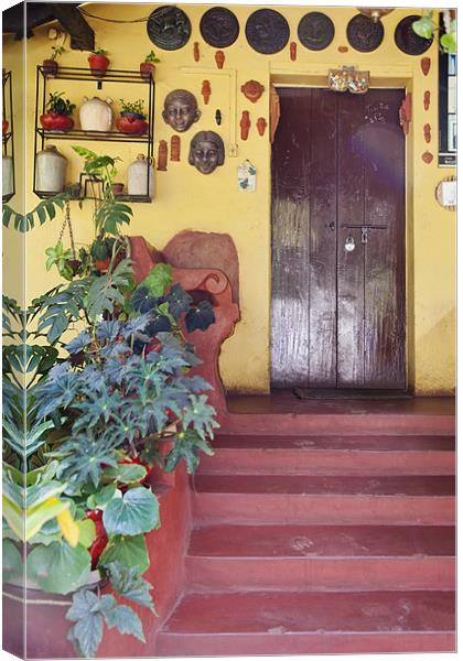 Doorway to Nostalgia Canvas Print by Arfabita  