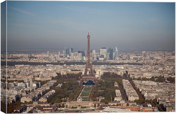 Paris Canvas Print by Duncan Harley