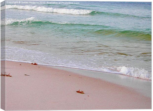 Red Tide Canvas Print by Susan Medeiros