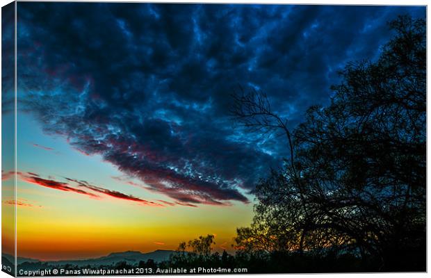 Massive Cloud Canvas Print by Panas Wiwatpanachat