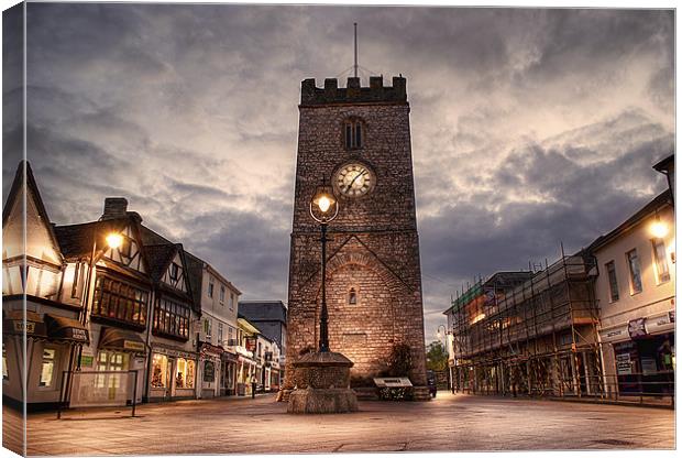 St Leonard's Tower. Canvas Print by Louise Wagstaff
