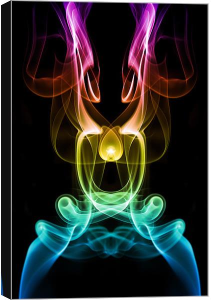 Smoke Photography #11 Canvas Print by Louise Wagstaff