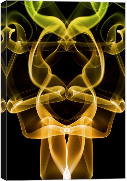 Smoke Photography #17 Canvas Print by Louise Wagstaff