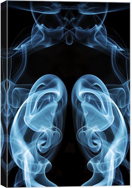 Smoke Photography #23 Canvas Print by Louise Wagstaff