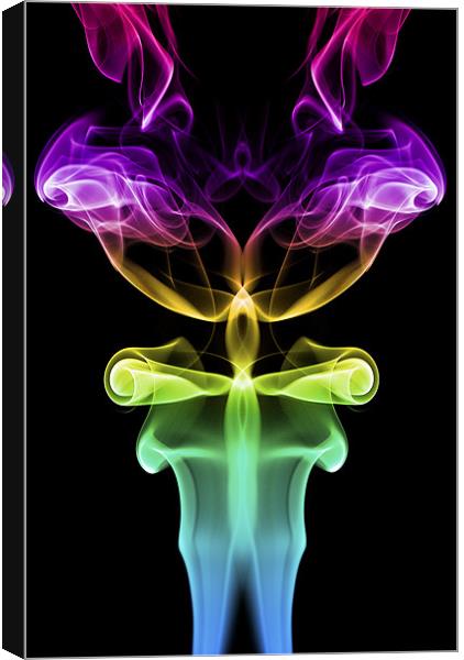 Smoke Photography #31 Canvas Print by Louise Wagstaff