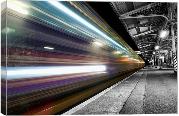 Speed. Canvas Print by Louise Wagstaff