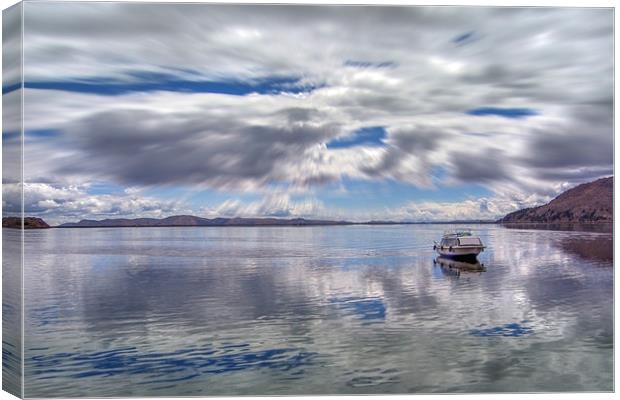 Lake Titicaca Canvas Print by World Images