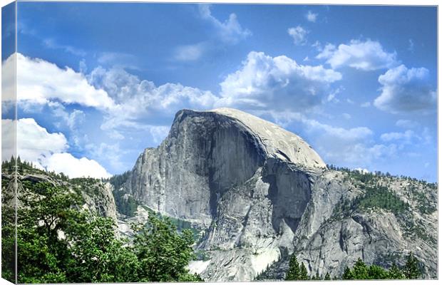 Half Dome Rock Canvas Print by World Images