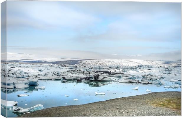 Jokulsaarlon Canvas Print by World Images