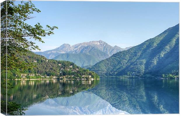 Lago Di Legro Canvas Print by World Images